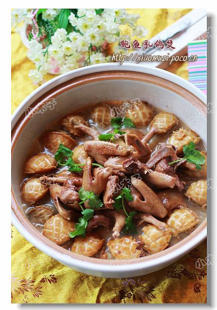 鲍鱼乳鸽煲的做法(春节家宴菜)