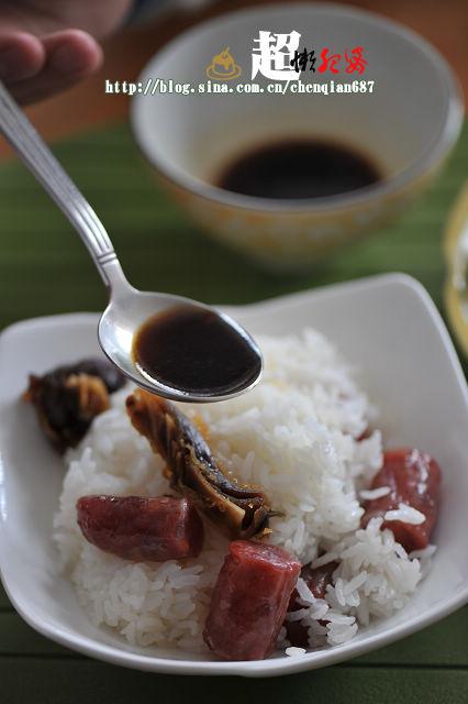 腊味煲仔饭的做法(花样主食)