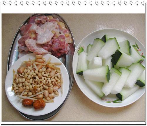 冬瓜煲老鸭汤的做法(荤菜)
