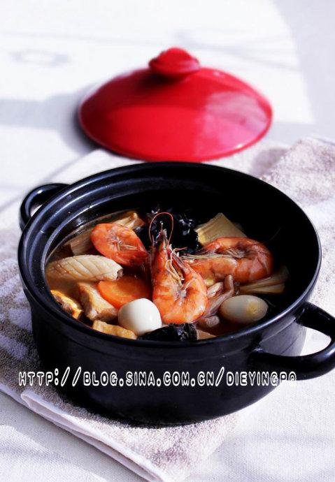 五福豆腐煲的做法(春节菜谱-寓意幸福美满的一道过年菜)