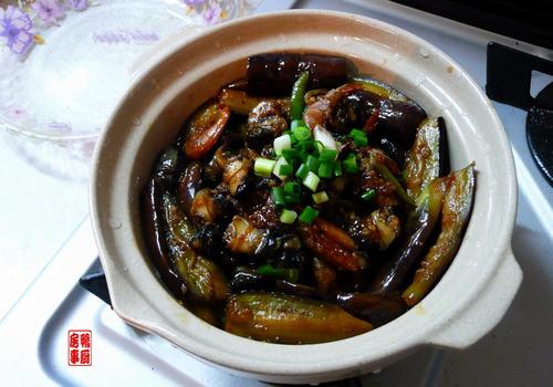螺肉茄煲的做法(荤素搭配)