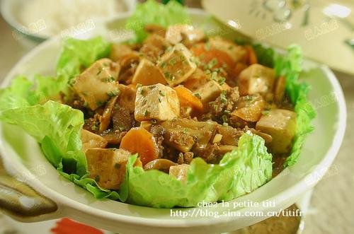 肉末豆腐煲的做法(15分钟懒人快手下饭菜)