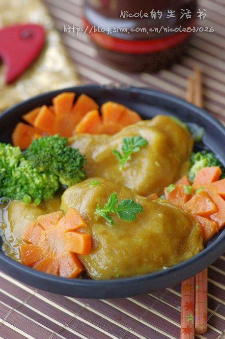 爱心咖喱饺汤煲的做法(早餐菜谱)