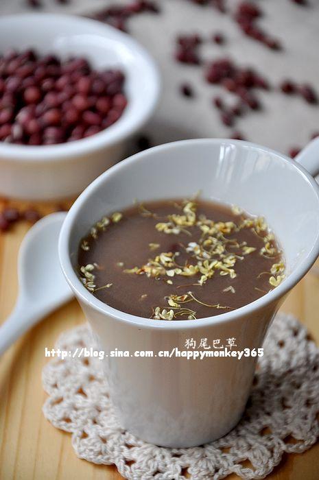 桂花红豆羹的做法