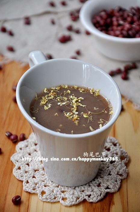 桂花红豆羹的做法
