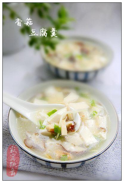 香菇豆腐羹的做法