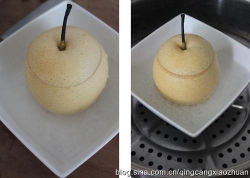 冰糖雪梨西米羹的做法