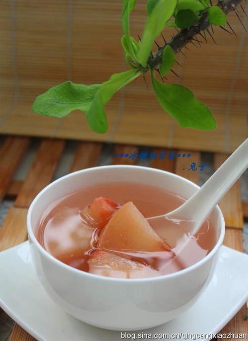 冰糖雪梨西米羹的做法