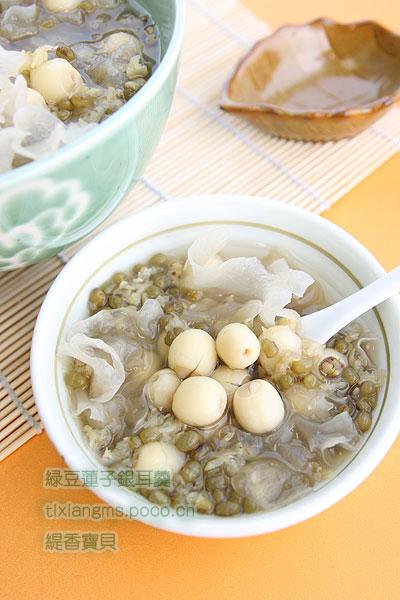 绿豆莲子羹的做法
