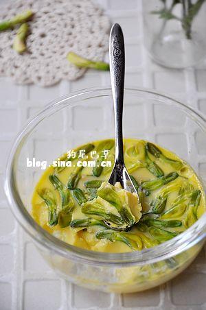 金雀花蒸蛋的做法