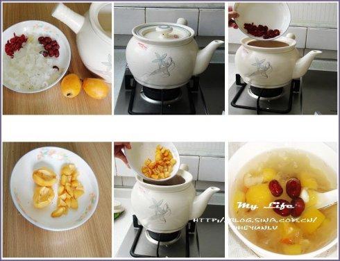 枇杷银耳羹的做法