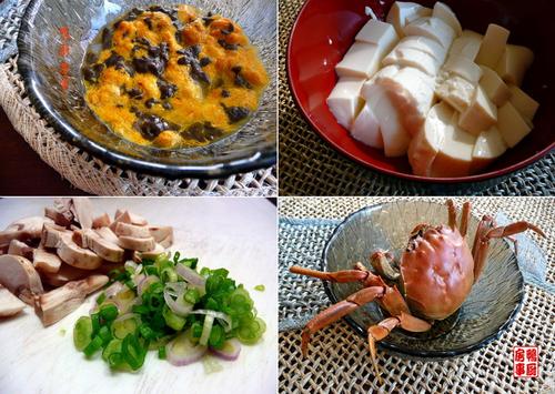 蟹黄豆腐的做法