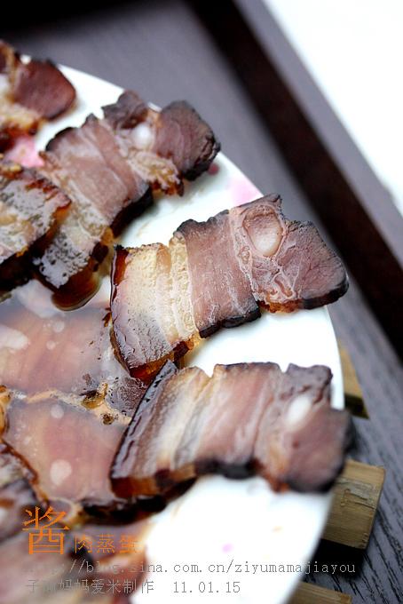 酱肉蒸蛋的做法