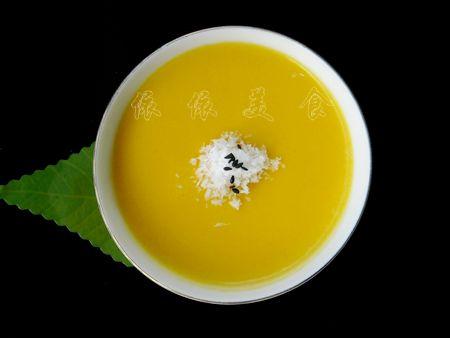 椰蓉奶油南瓜羹做法的做法