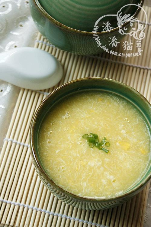 蛋黄蟹肉羹的做法