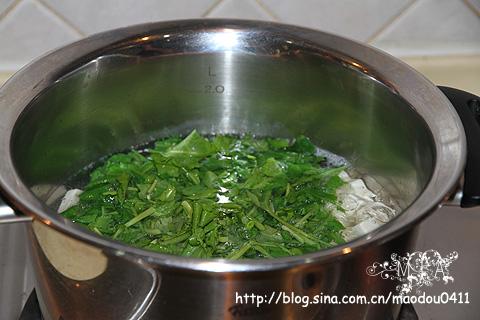 荠菜豆腐羹的做法