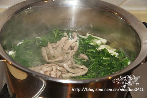 荠菜豆腐羹的做法