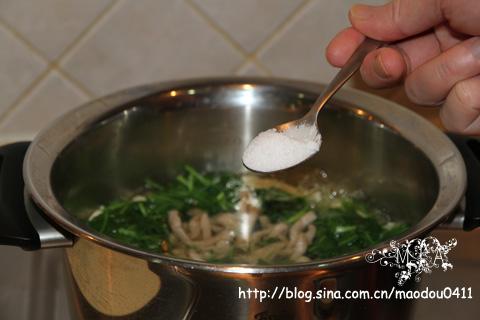 荠菜豆腐羹的做法