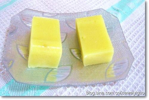 清甜红芋羊羹的做法