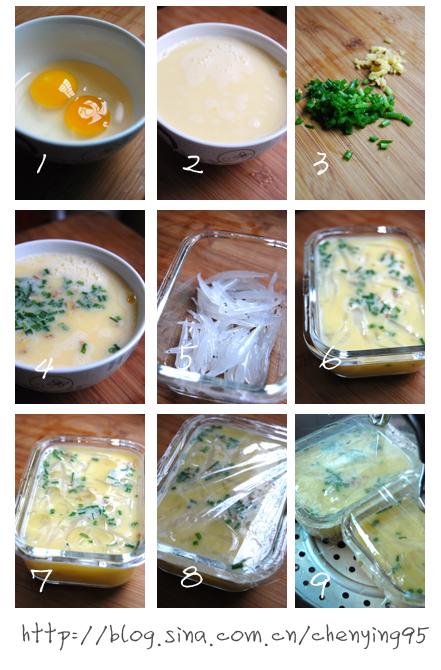 银鱼蒸蛋的做法