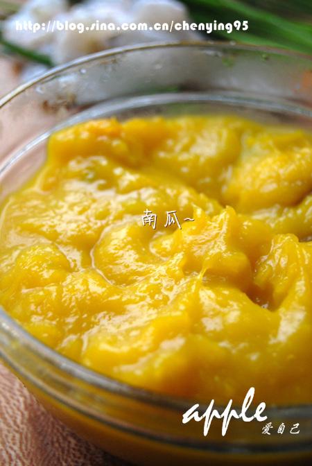 海鲜豆腐南瓜炖的做法