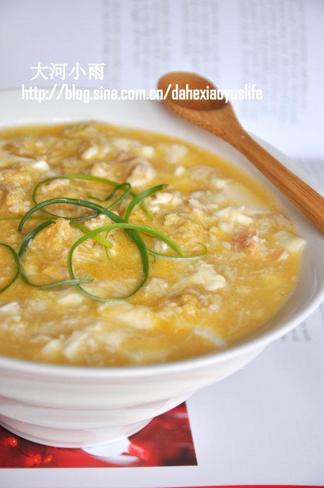 蟹肉豆腐羹的做法