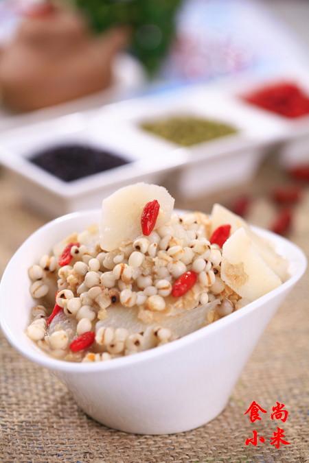 山药薏米羹的做法