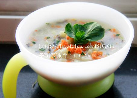 蔬菜面疙瘩汤的做法