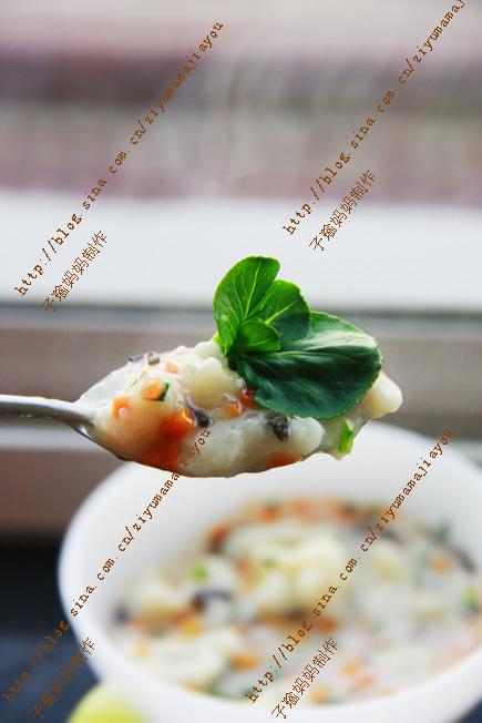 蔬菜面疙瘩汤的做法