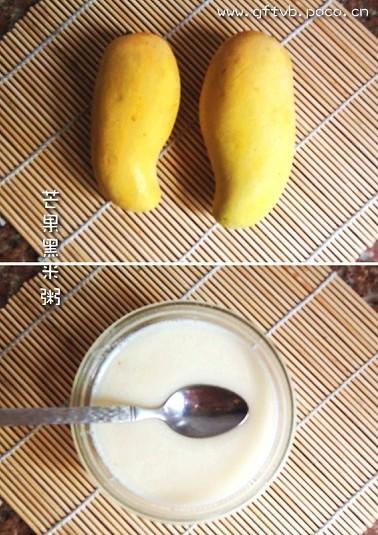 芒果豆腐花的做法