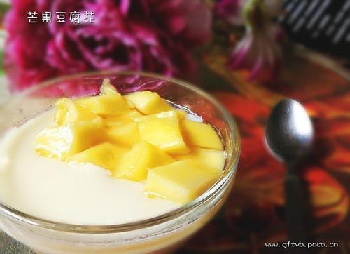 芒果豆腐花的做法