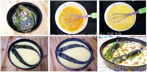 昂刺炖蛋的做法