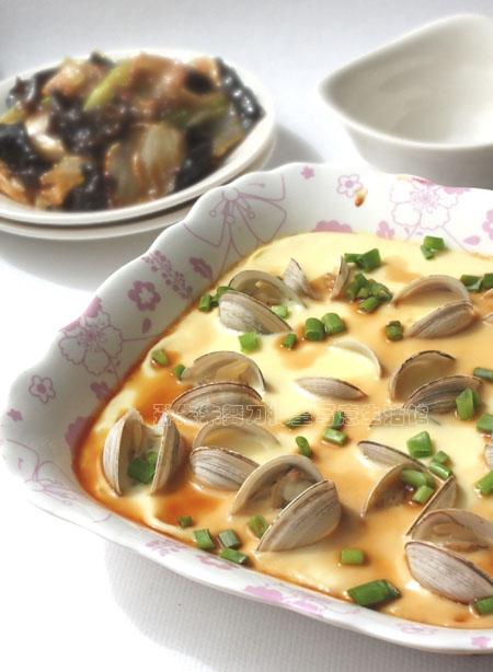 蛤蜊蒸蛋羹的做法