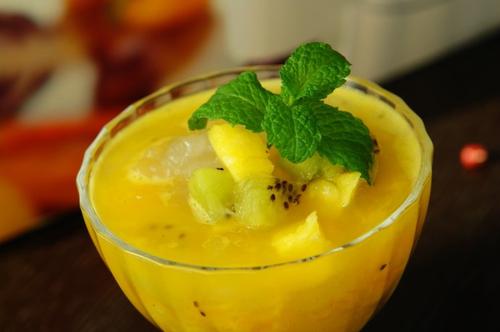 鲜果雪蛤羹的做法