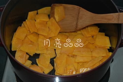 南瓜豆腐海鲜羹的做法