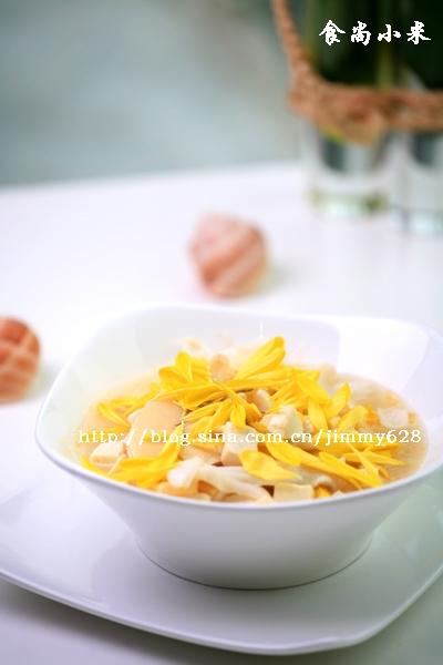 菊花鲈鱼羹的做法