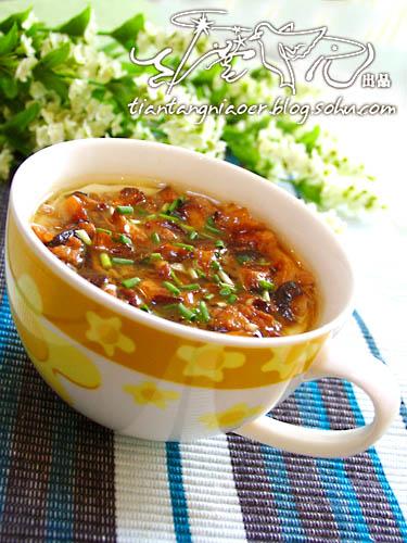 肉臊蛋羹的做法