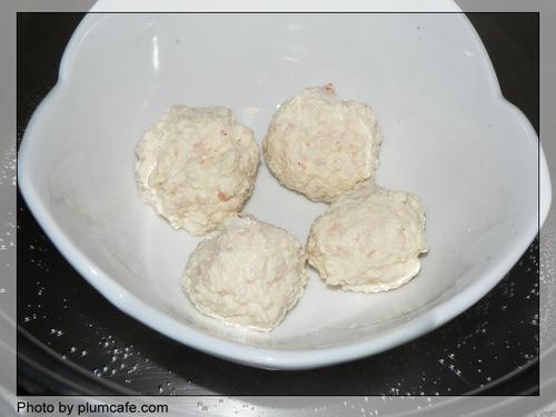 豆腐虾仁丸子菠菜羹的做法