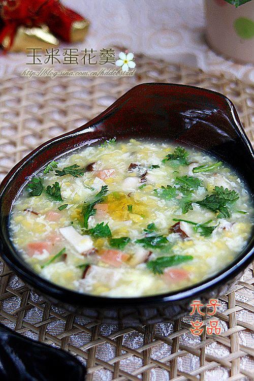 玉米蛋花羹的做法