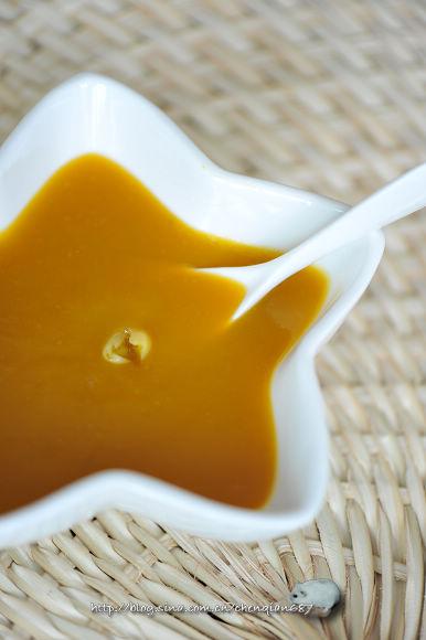 银杏南瓜羹的做法