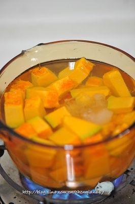 银杏南瓜羹的做法