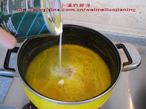 椰浆南瓜羹的做法