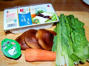 莴笋叶豆腐羹的做法