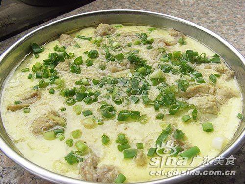 鱼肠蒸蛋的做法