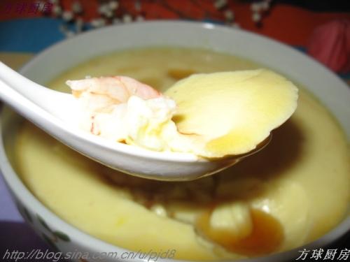 虾仁蒸蛋的做法