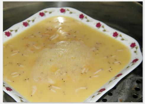 虾皮蒸蛋的做法