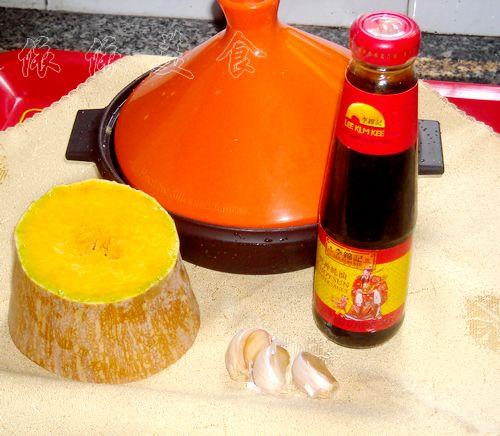 微波版蒜香蚝油南瓜的做法