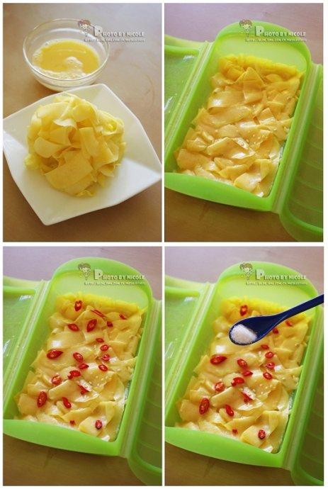 微波炉南瓜烙的做法