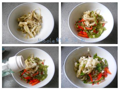 凉拌手撕茄子的做法