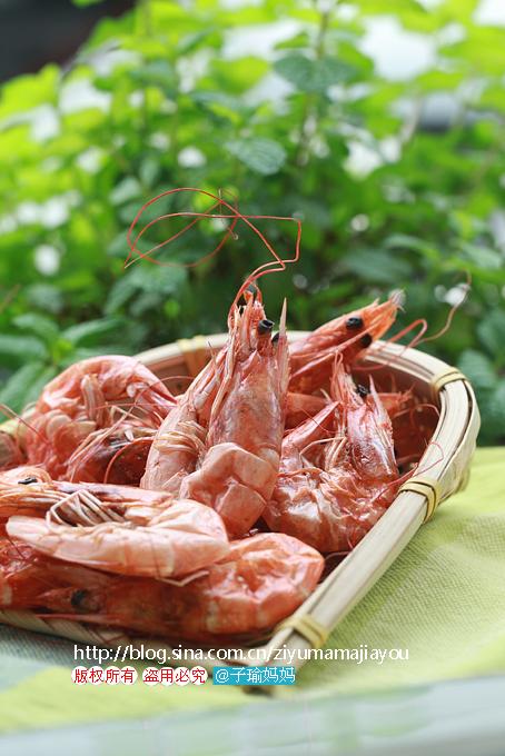 微波炉烤虾干的做法